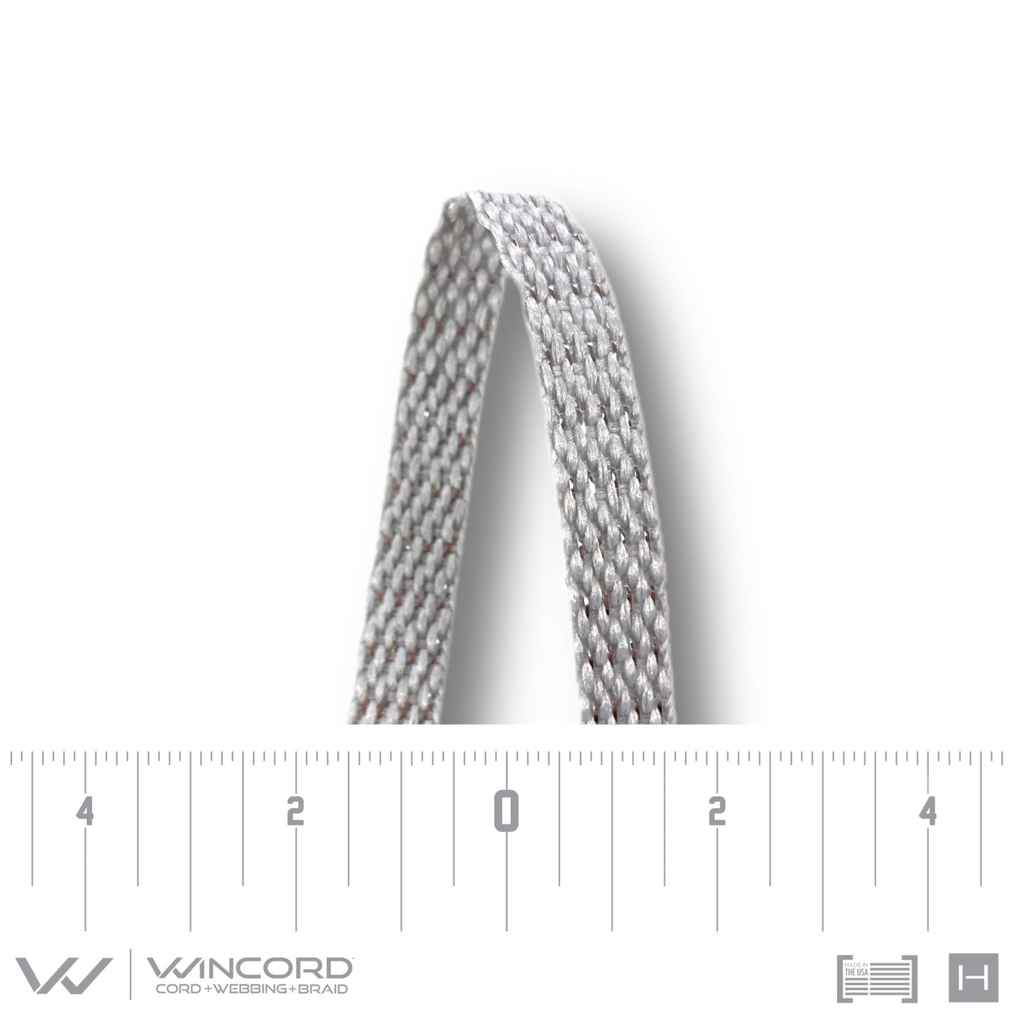 ALL-PRO® METALLIC FLAT BRAID | #1017M | CLASSIC GREY