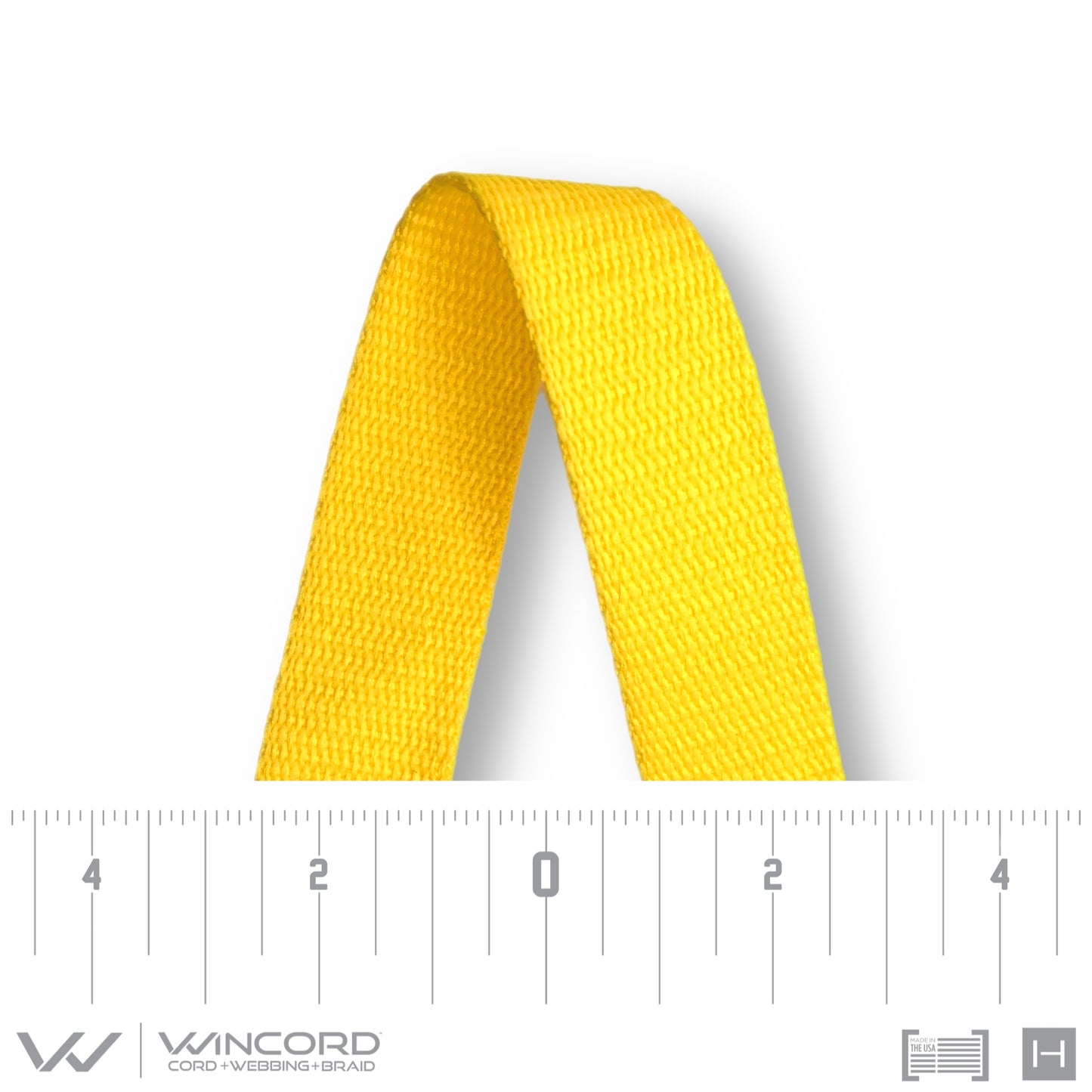 FLAT WOVEN PRESTIGE BRAID | #1126 | CANARY YELLOW