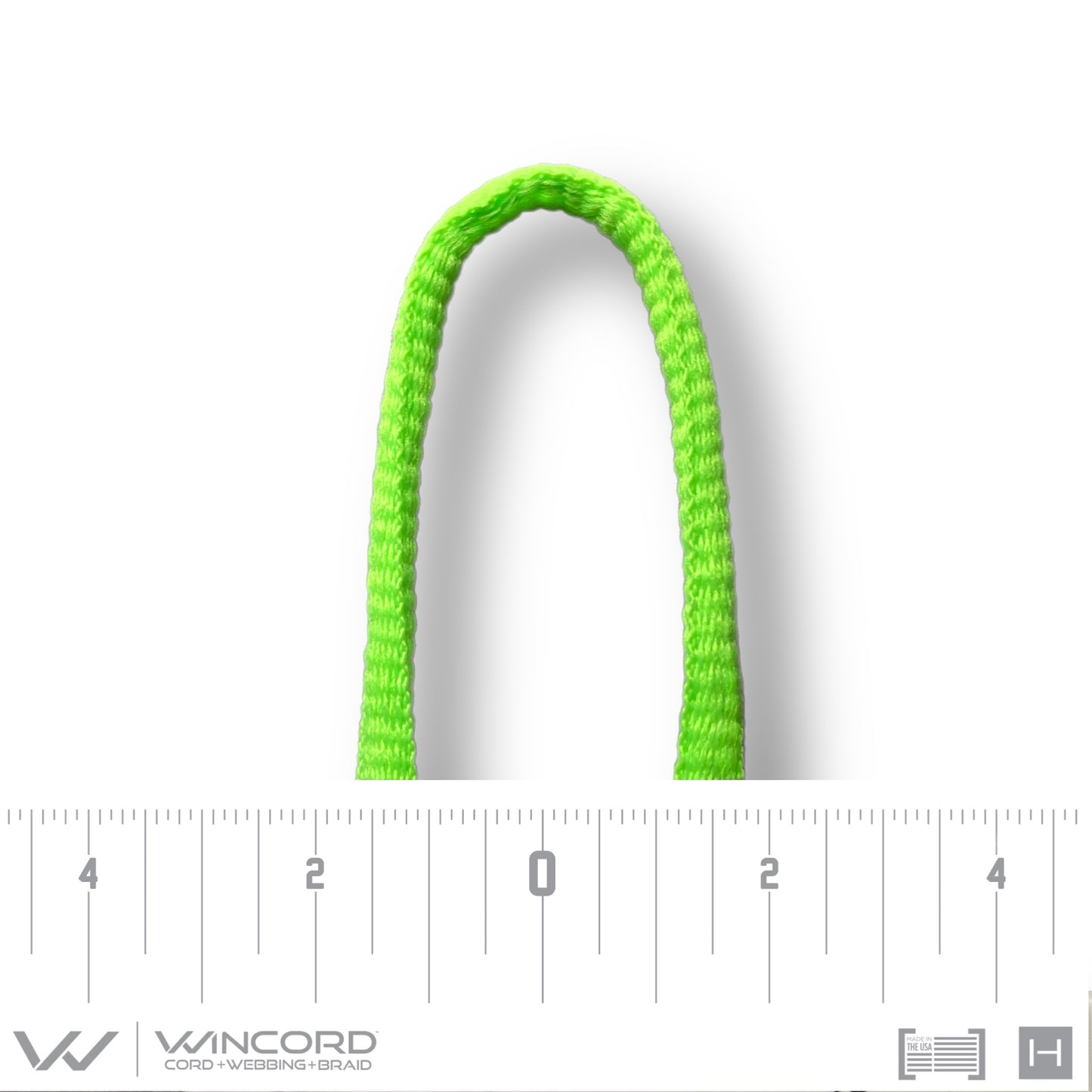 OVAL WOVEN | #1150 | NEON GREEN