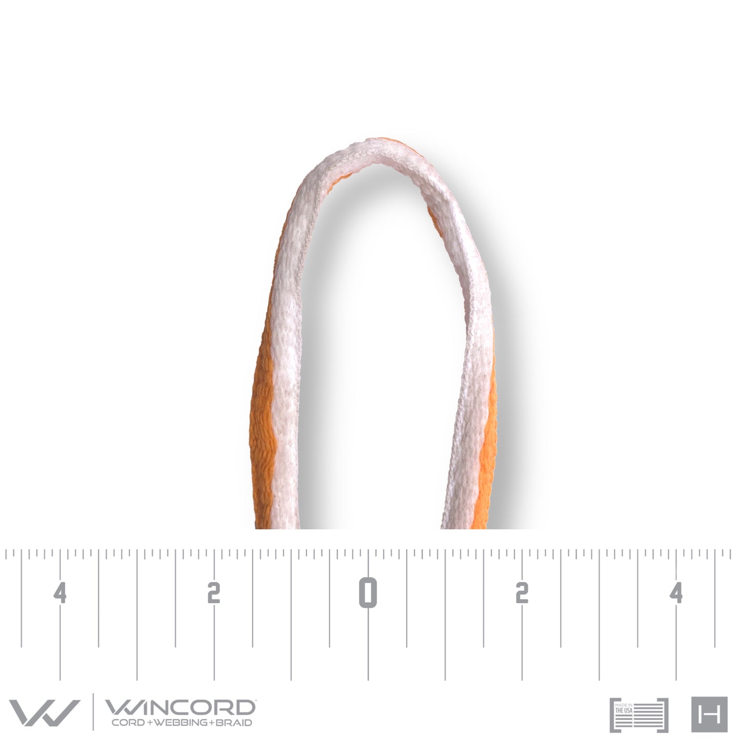 OVAL WOVEN | #1150 | WHITE/OLIVIER ORANGE STRIPE