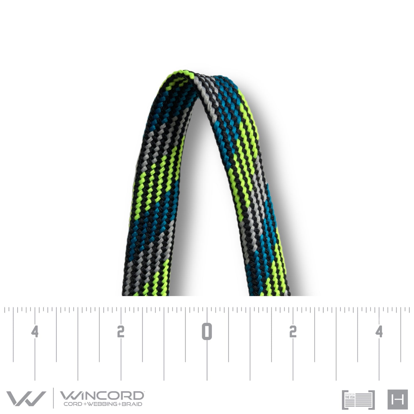 FLAT TUBULAR BRAID | #2700 | LIMEADE