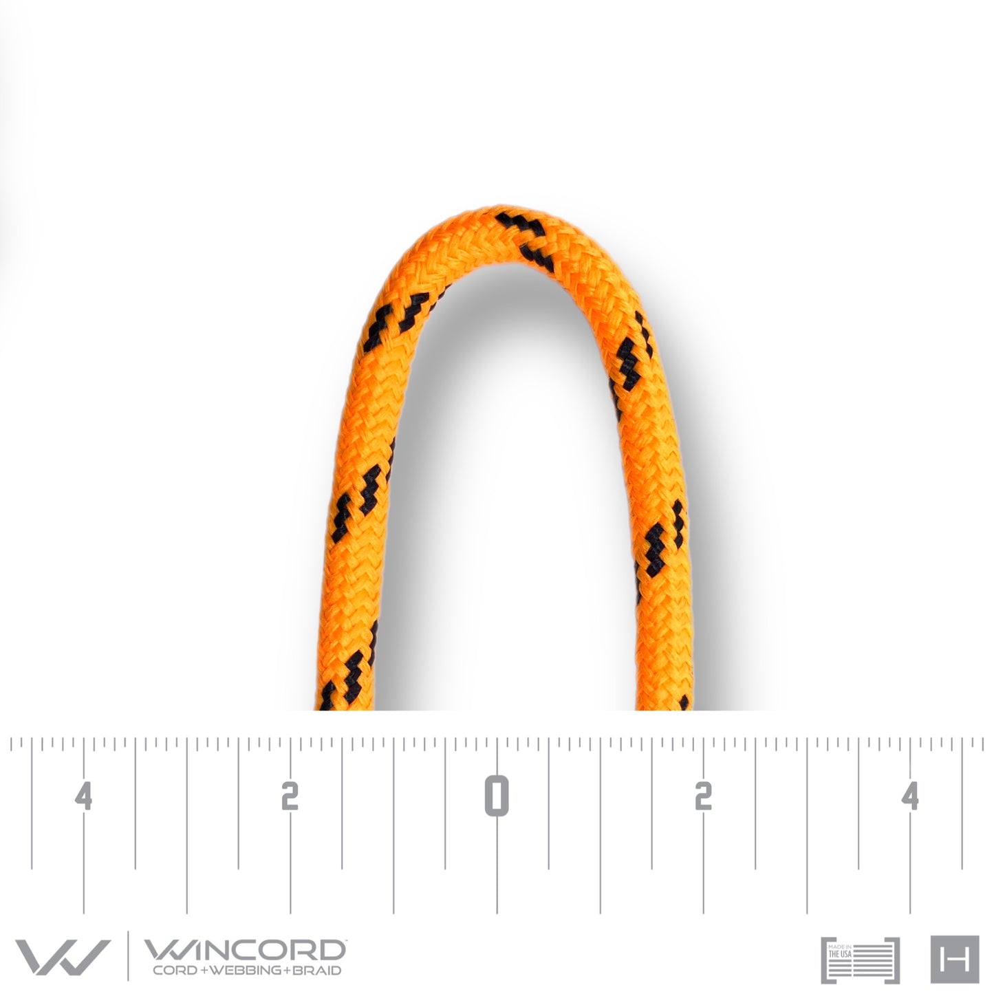 TACTICAL CORD | #K24 | INTERNATIONAL ORANGE/BLACK