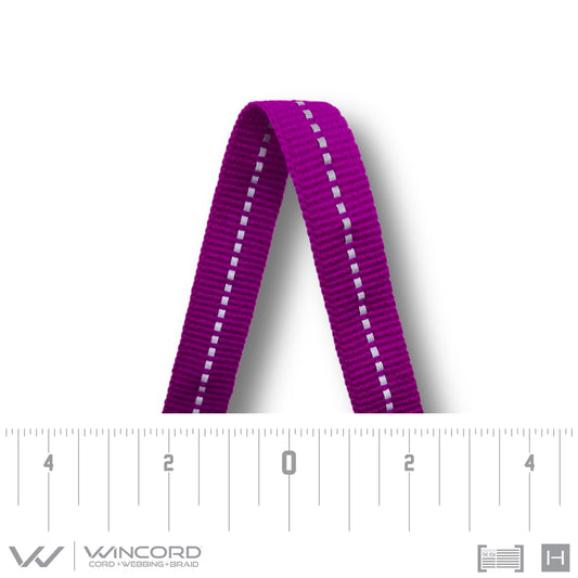 FLAT WATER RESISTANT WEAVE | #WRP | ELECTRIC FUCHSIA/REFLECTIVE