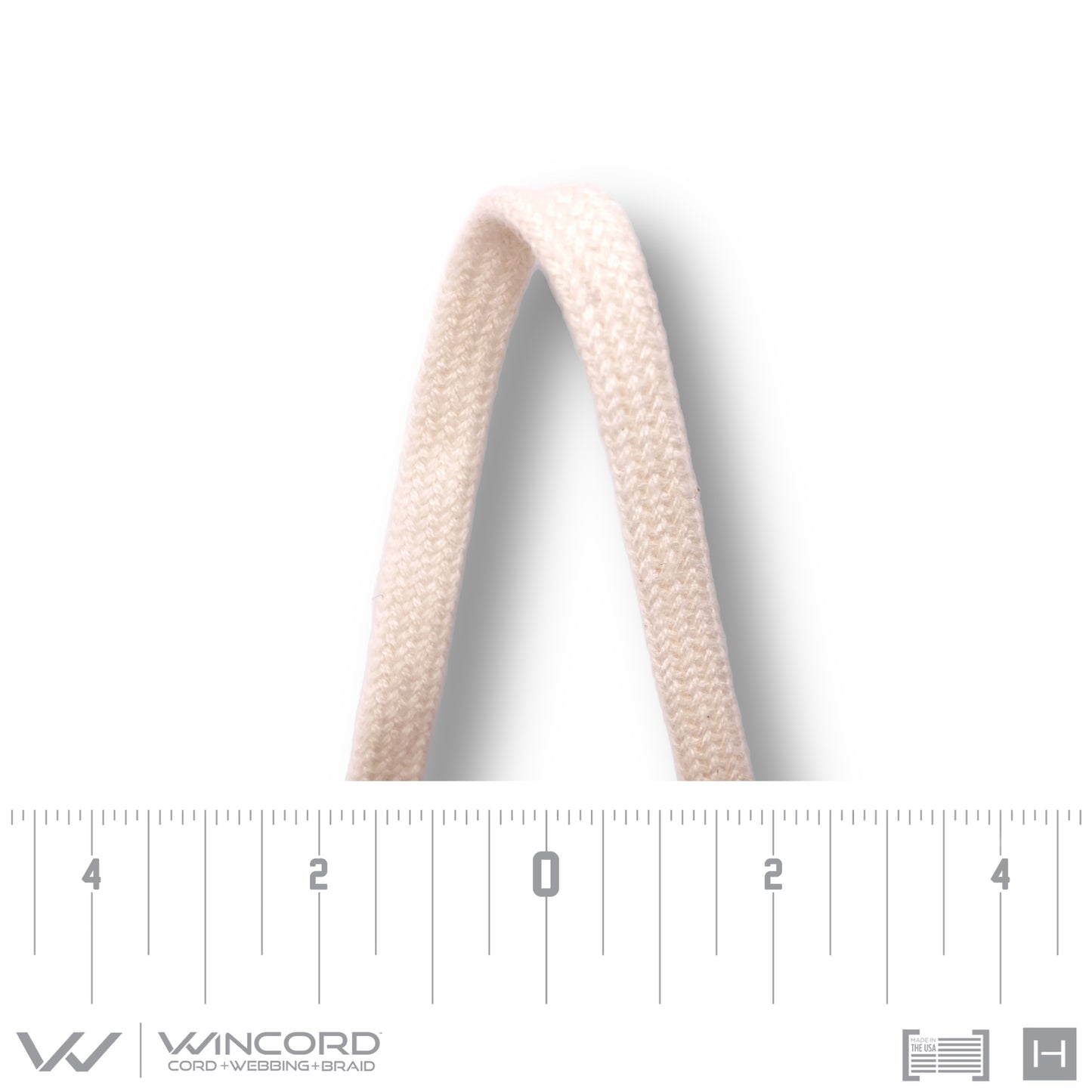 FLAT TUBULAR BRAID | #6317 | NATURAL