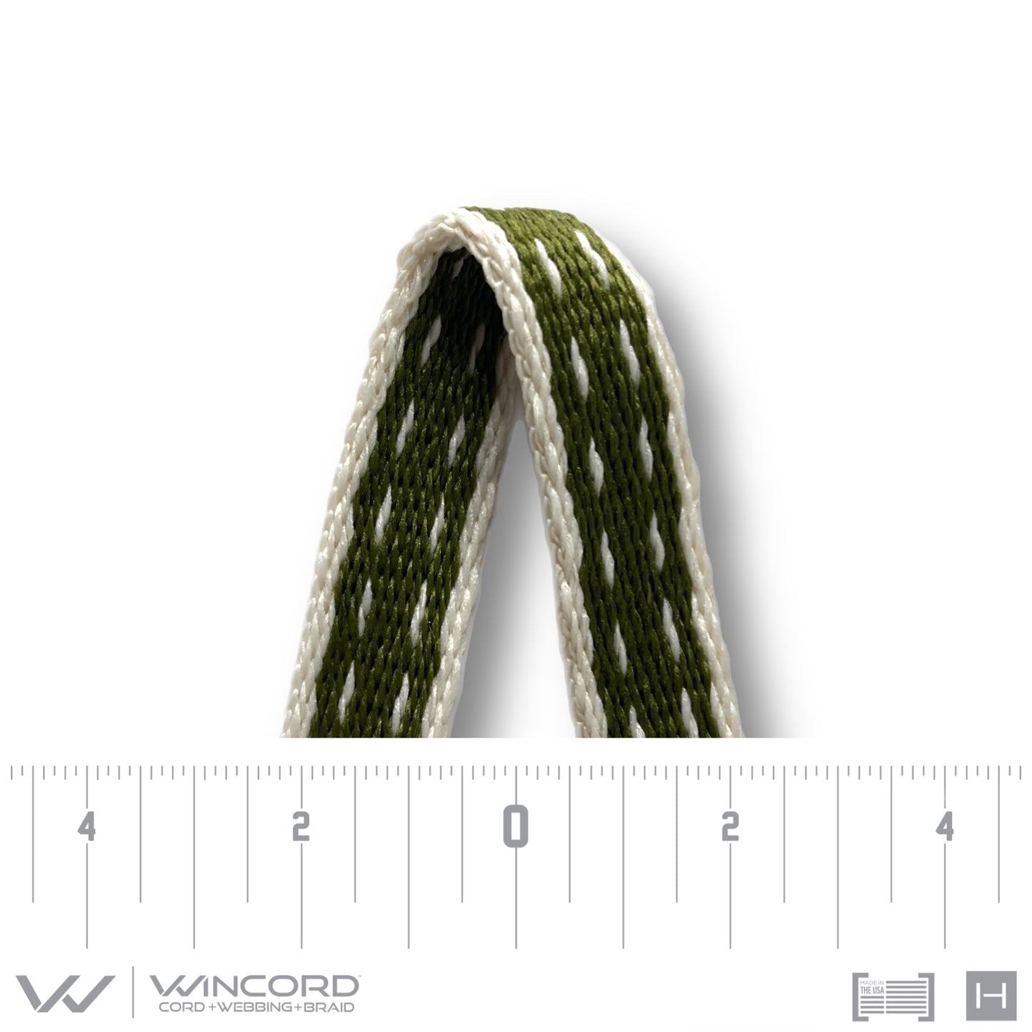 FLAT WEAVE | #US001 | OD GREEN/LIGHT BEIGE