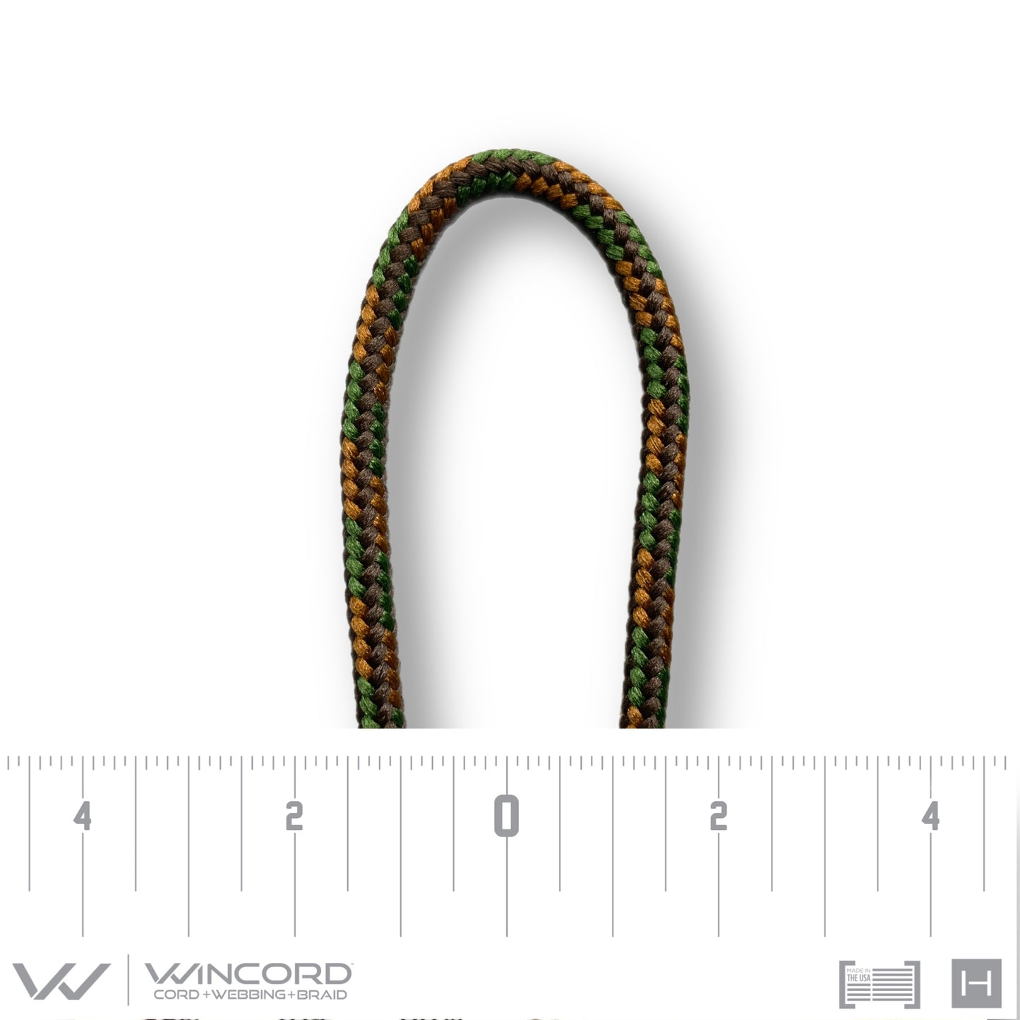 ROUND HIKER CORD | #16898 | BROWN/CHESTNUT/MOSS