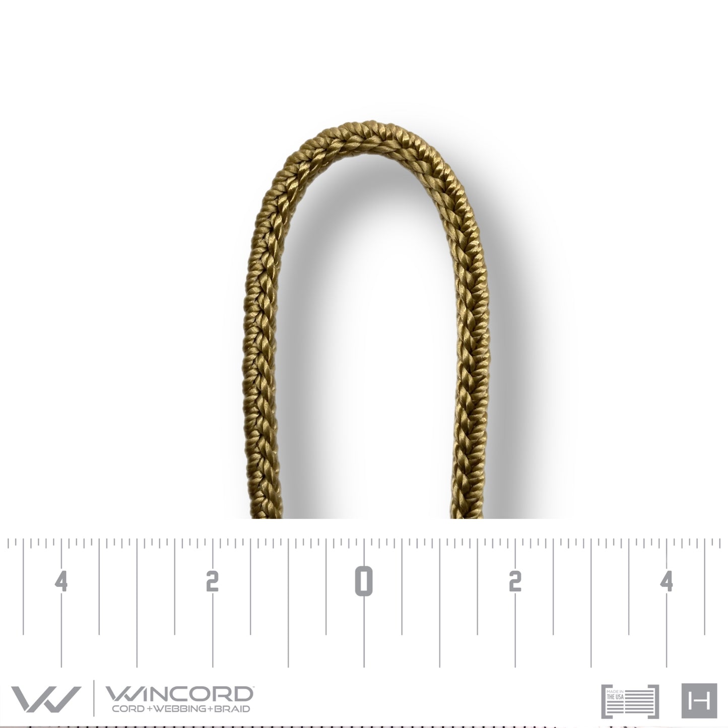 ROUND MILITARY BRAID | #SL8 | TAN