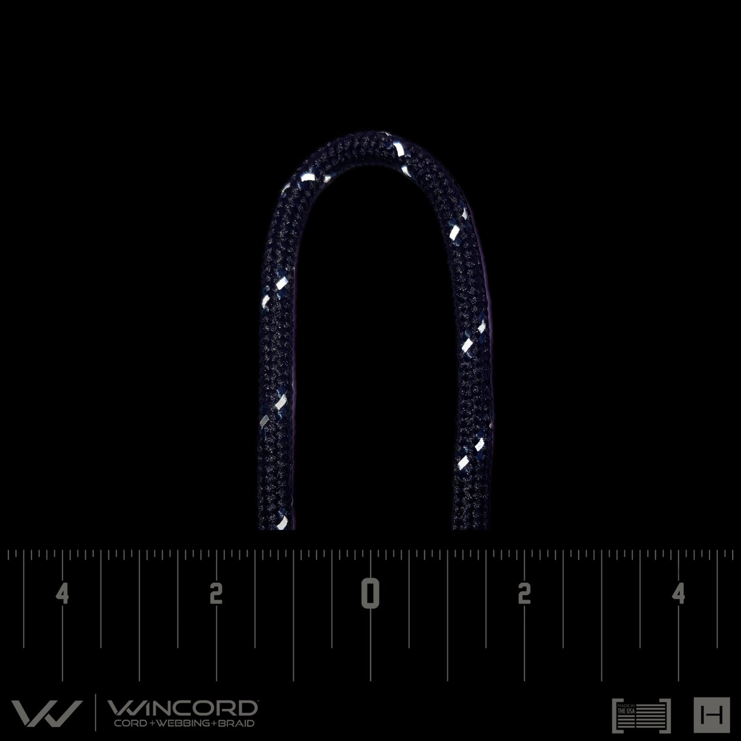 TACTICAL REFLECTIVE CORD | #K24R | BLACK/BLACK