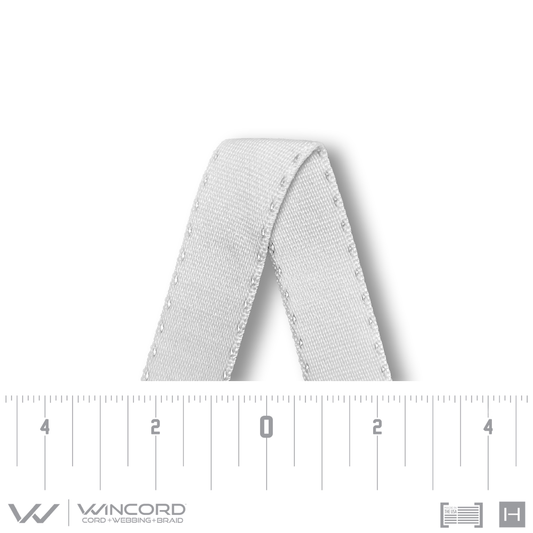 HEAVY DUTY REFLECTIVE PRINTABLE POLY PET WEB | #1013R | WHITE