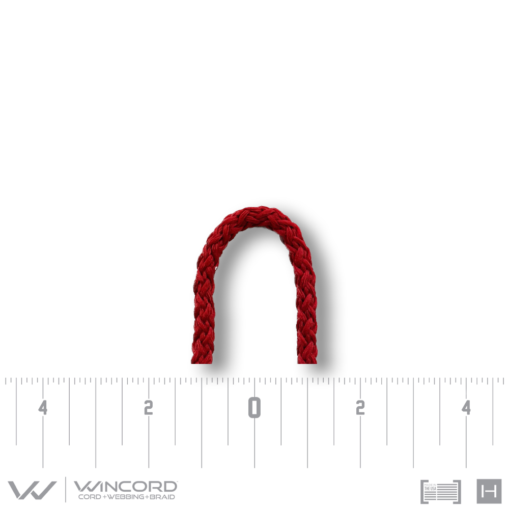 KNITTED POLY CORD | #1688L | RED