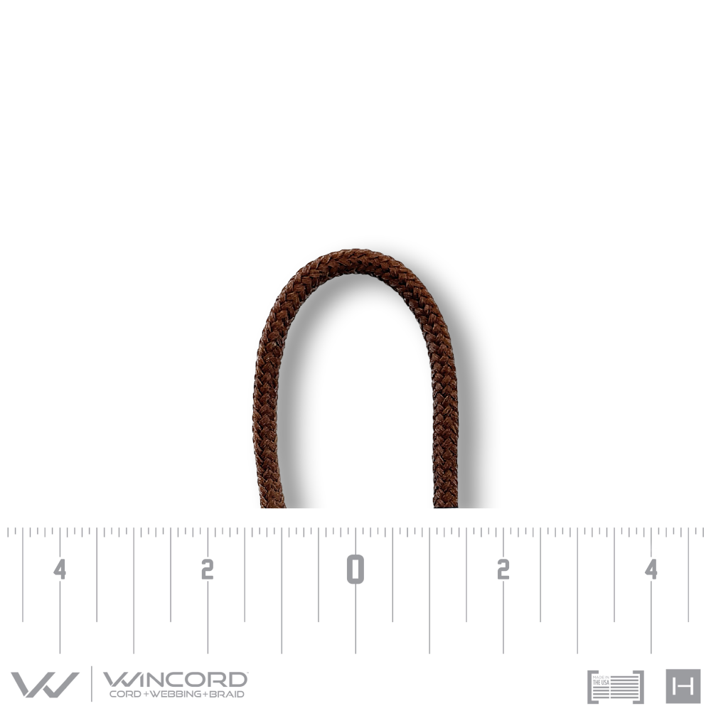 ROUND CORD | #242 | DARK TAN