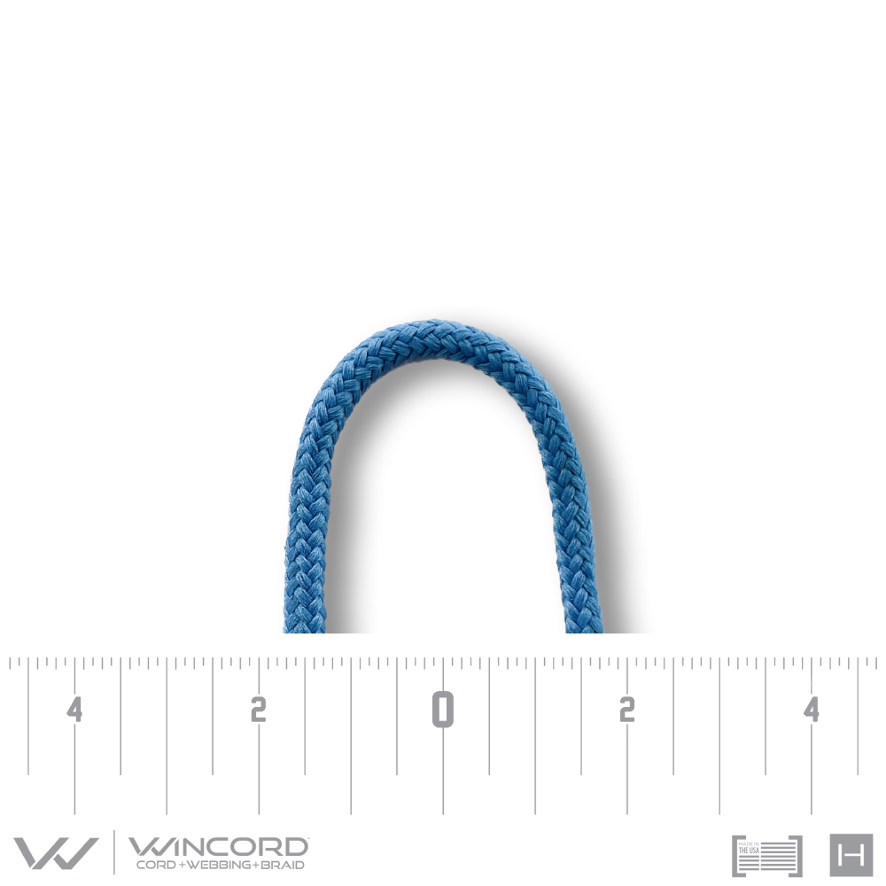 ROUND BRAID | #4 | COLUMBIA BLUE