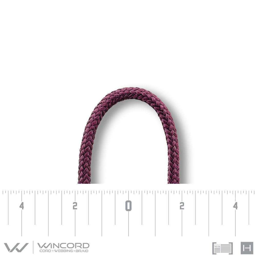 ROUND BRAID | #4 | PLUM