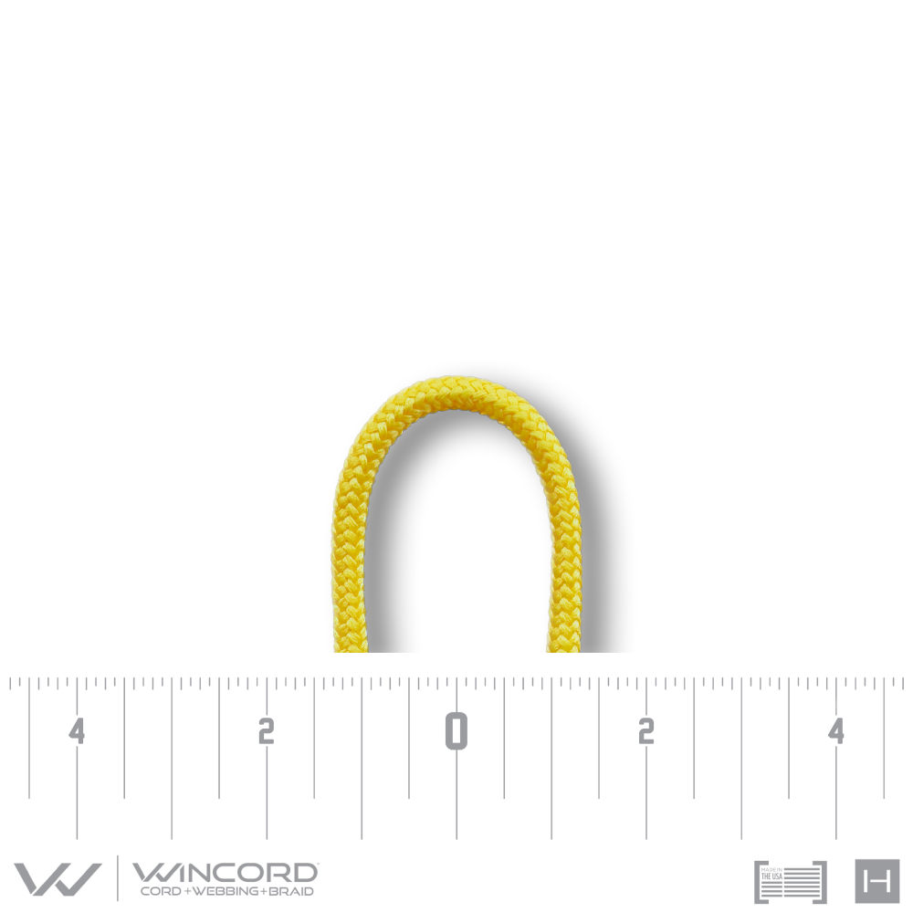 ROUND BRAID | #4 | CANARY YELLOW