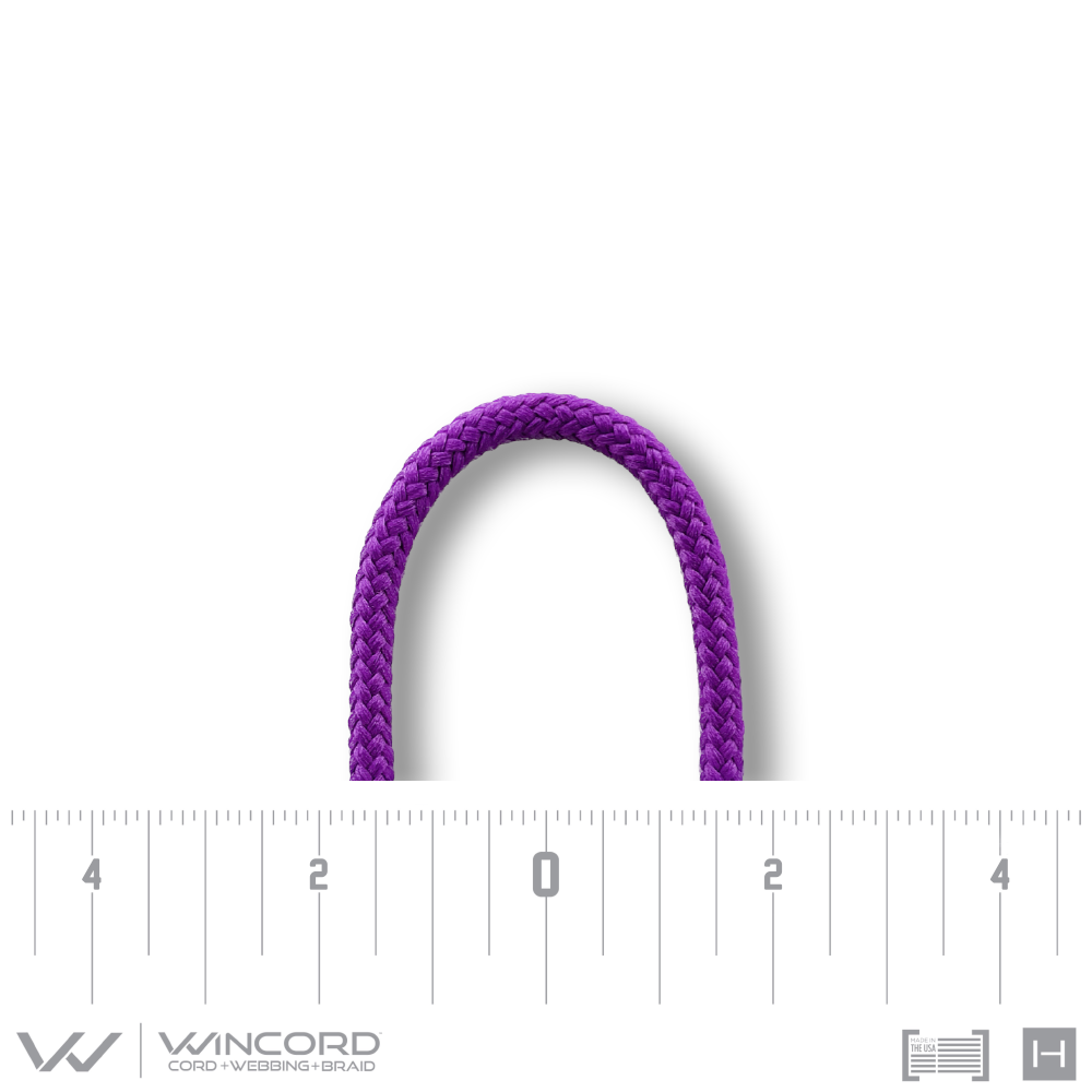 ROUND BRAID | #4 | ELECTRIC FUCHSIA