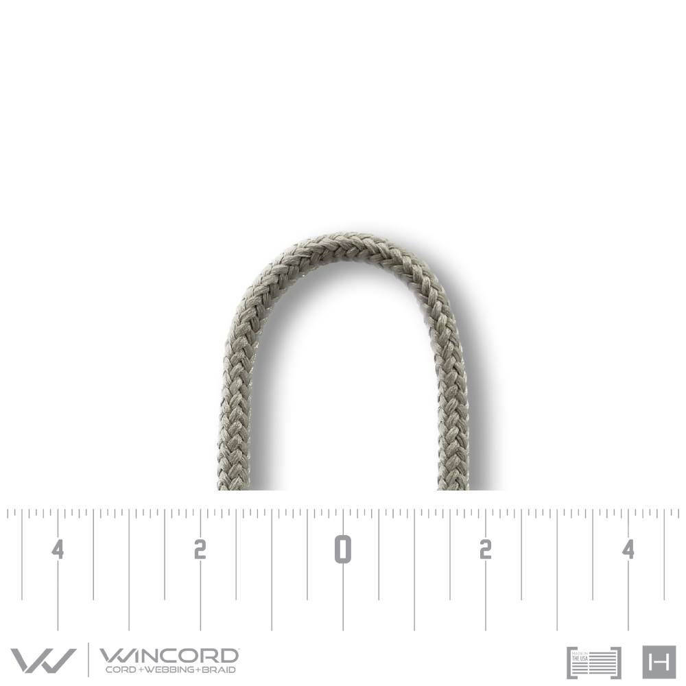 ROUND BRAID | #4 | SILVER