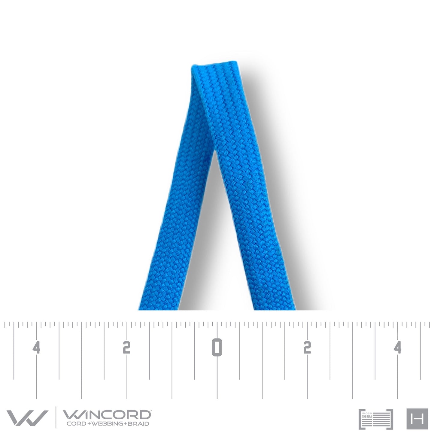 FLAT TUBULAR BRAID | #881 | ELECTRIC FUCHSIA