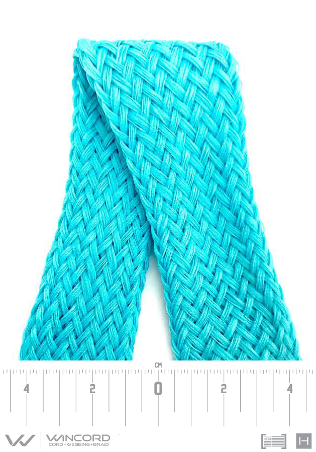 CHEVRON TUBULAR COMPOSITE BRAID | LARGE | 40 MM | 1.6 IN