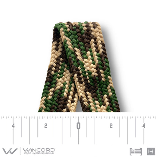 FAT FLAT BRAID | #10073 | CAMO