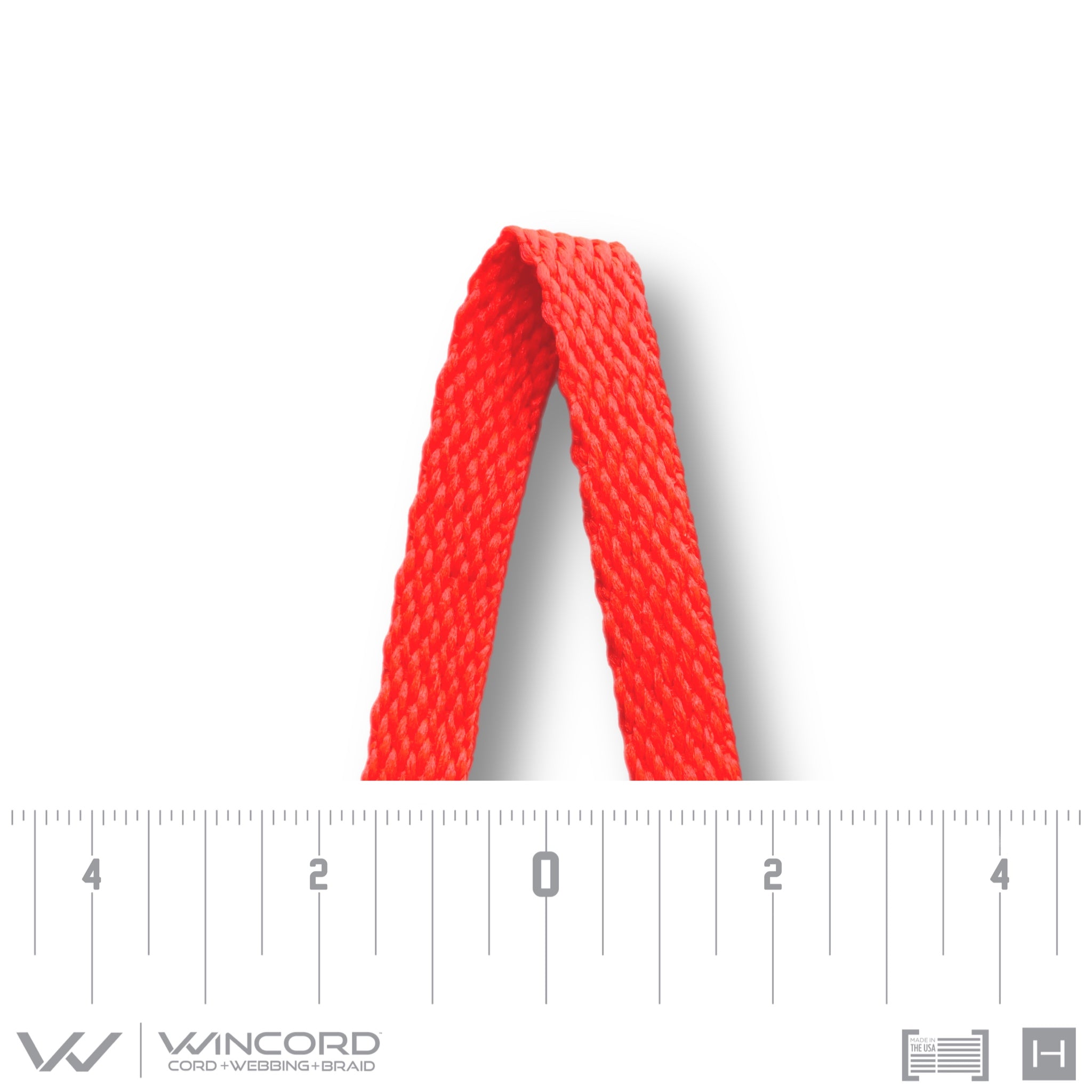 ALL-PRO® FLAT BRAID | #1017 | HOT RED – Wincord