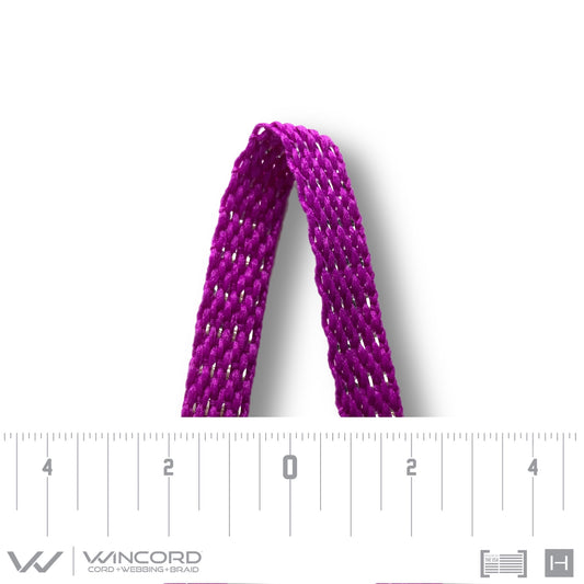 ALL-PRO® REFLECTIVE METALLIC FLAT BRAID | #1017RM | ELECTRIC FUCHSIA