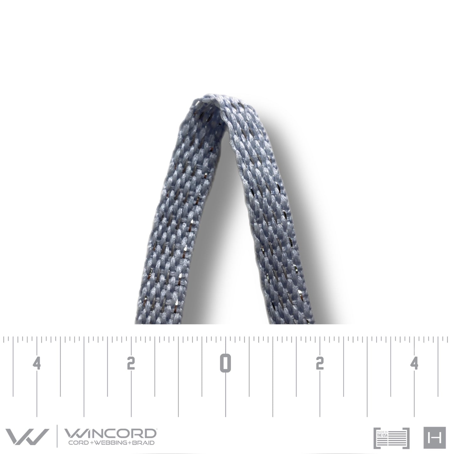 ALL-PRO® REFLECTIVE METALLIC FLAT BRAID | #1017RM | SILVER