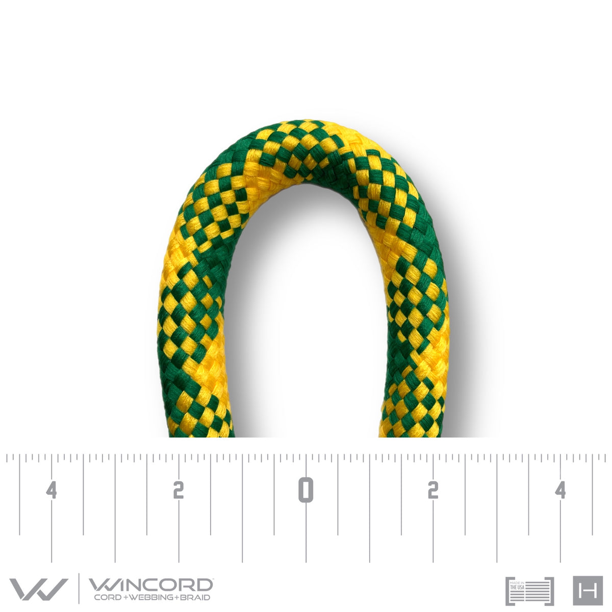 Plaid Rope LEAD ROPE LARGE | #1058 | KELLY GREEN/GOLD PLAID – Wincord