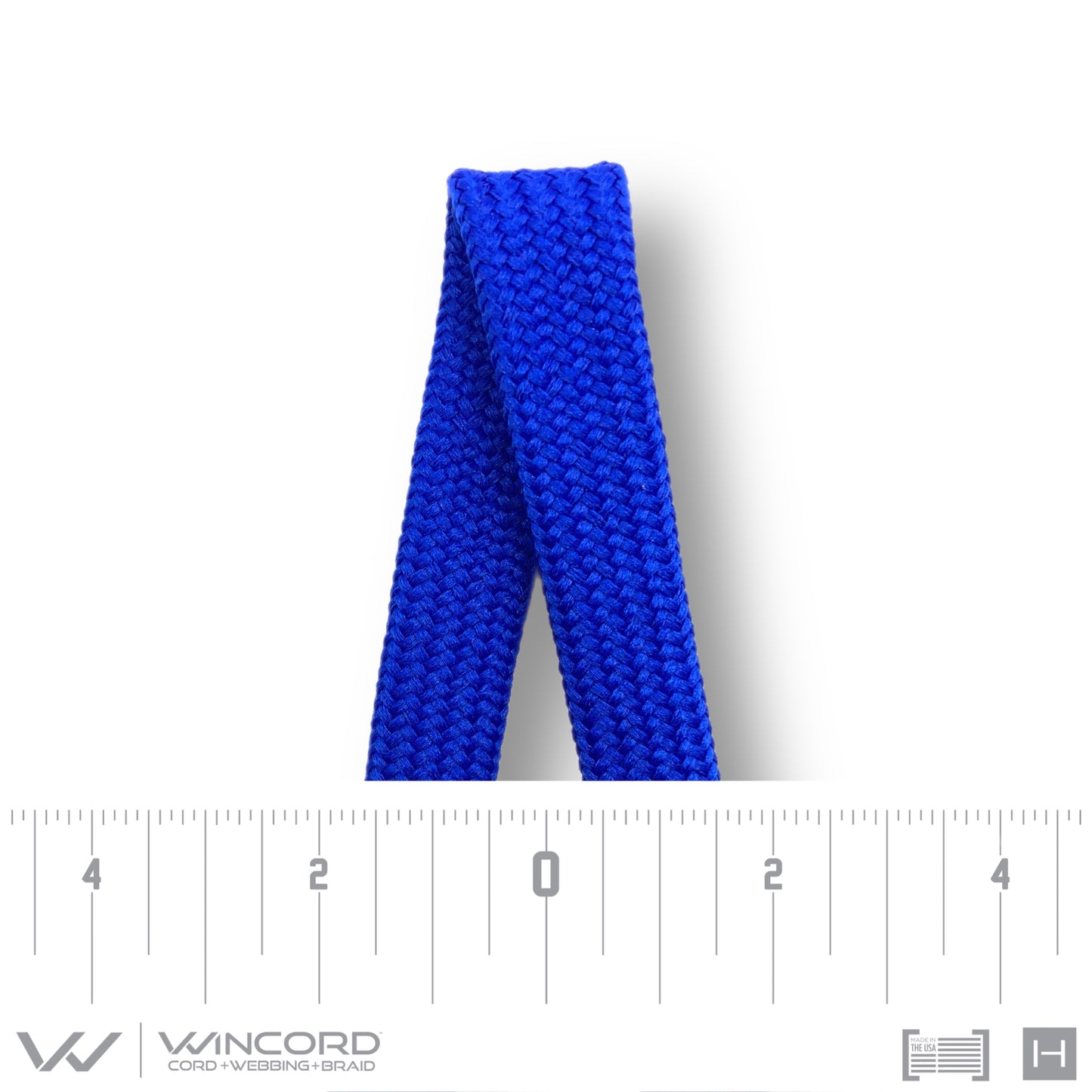 FLAT TUBULAR BRAID | #1077 | ROYAL BLUE
