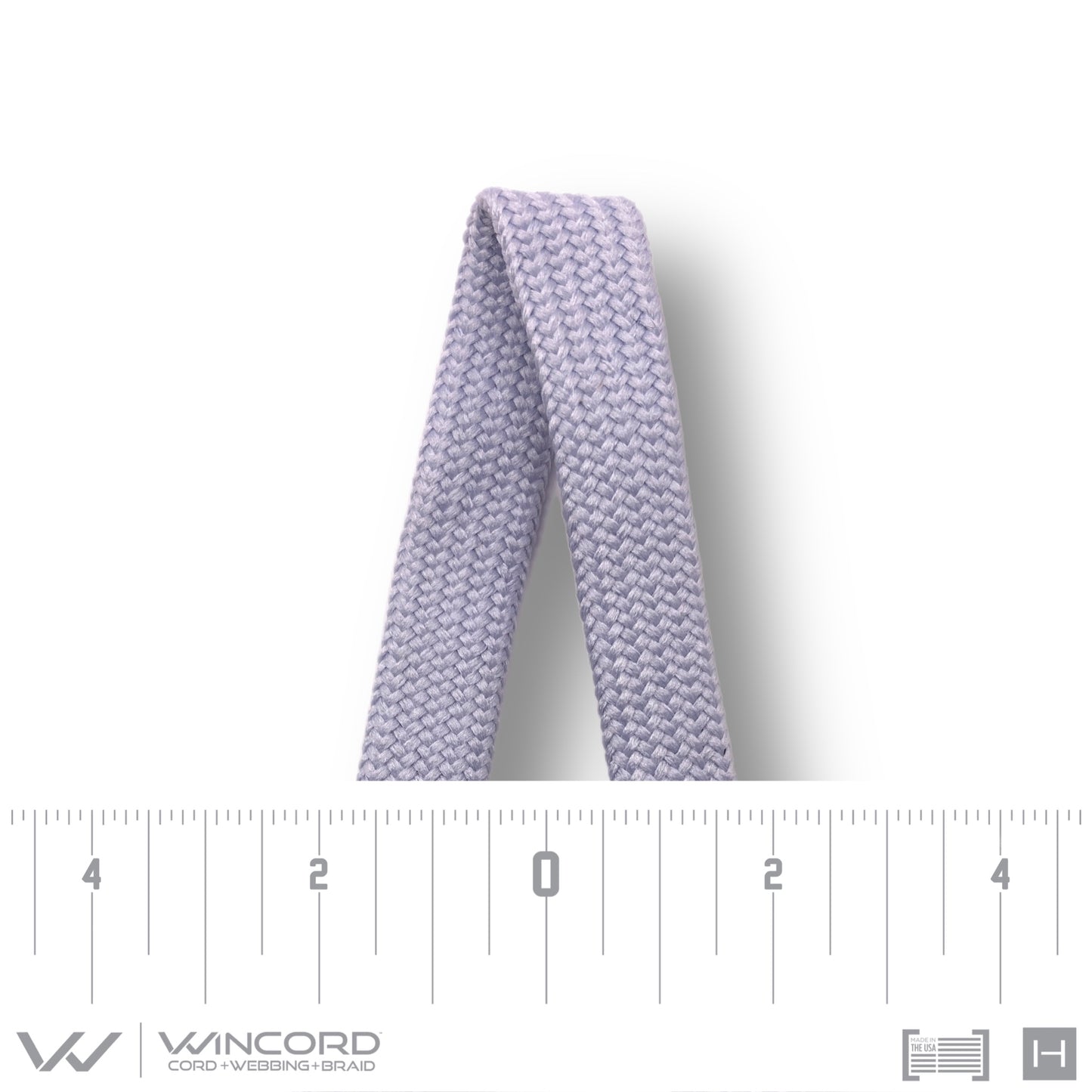 FLAT TUBULAR BRAID | #1077 | SILVER