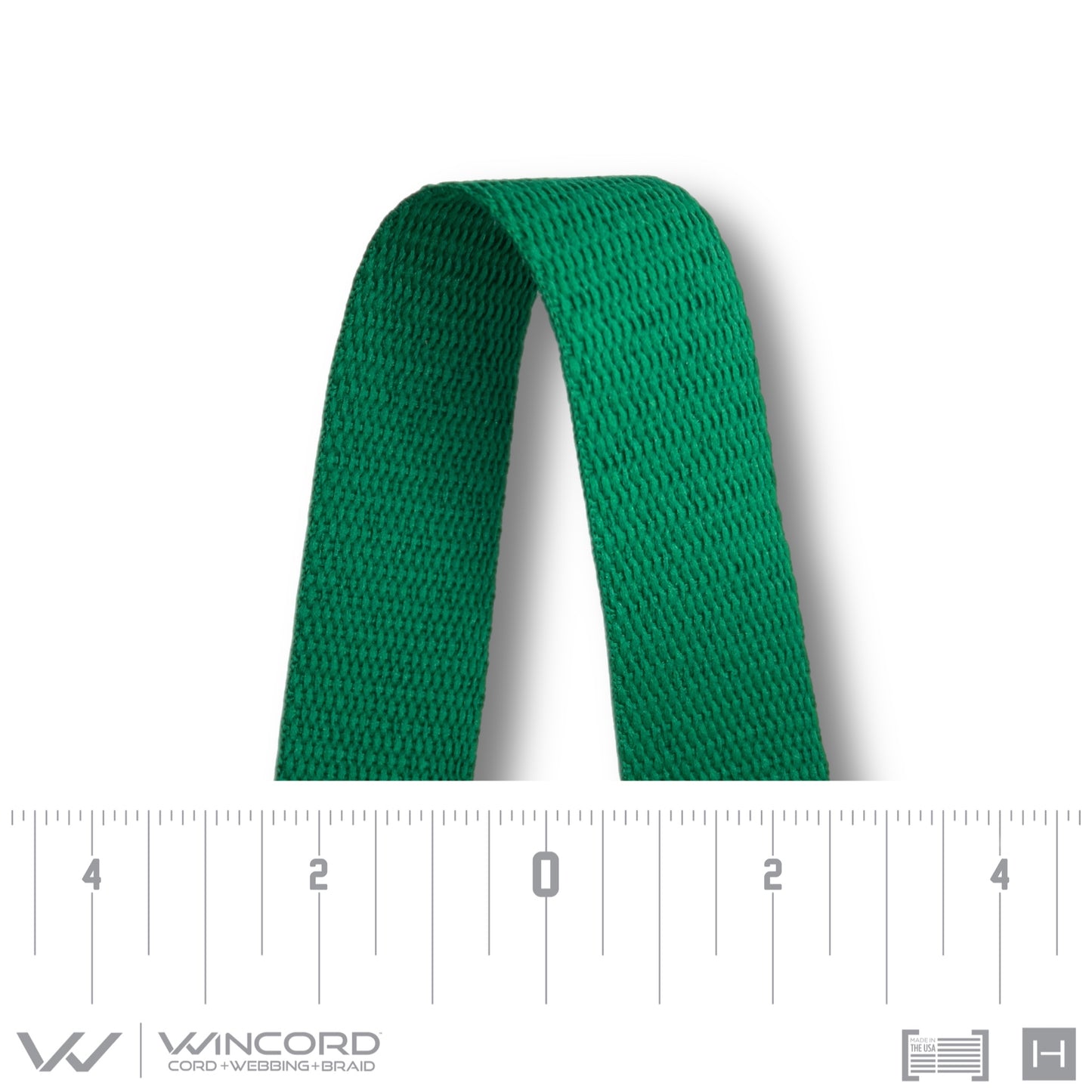 FLAT WOVEN PRESTIGE BRAID | #1126 | KELLY GREEN