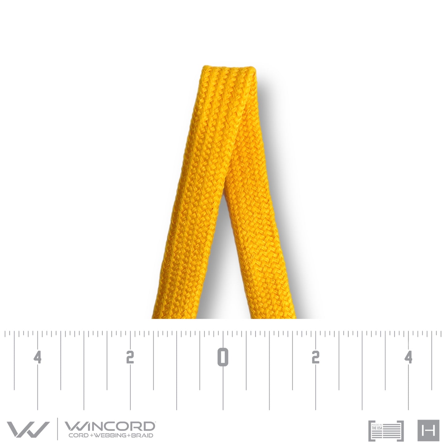 FLAT TUBULAR BRAID | #5653 | GOLD