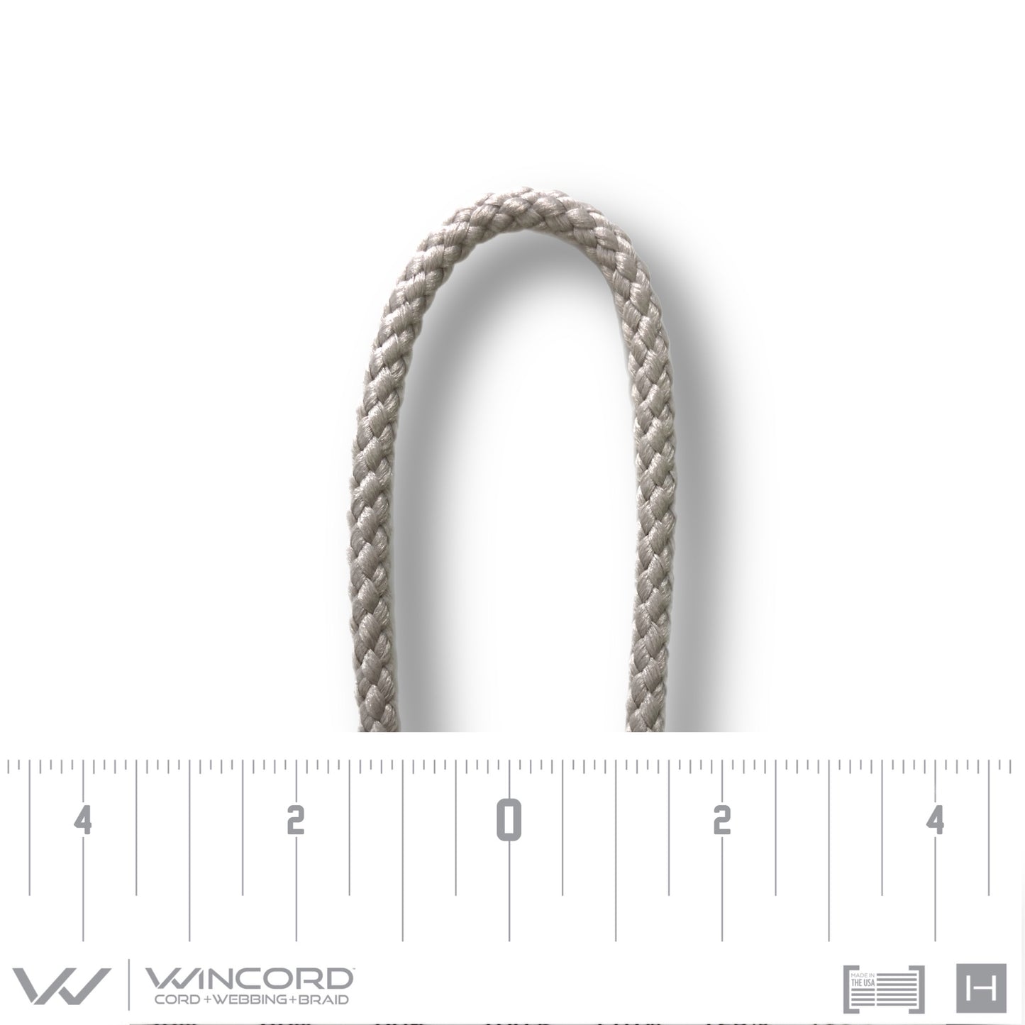 BASKETWEAVE ROUND BRAID | #596 | BONE