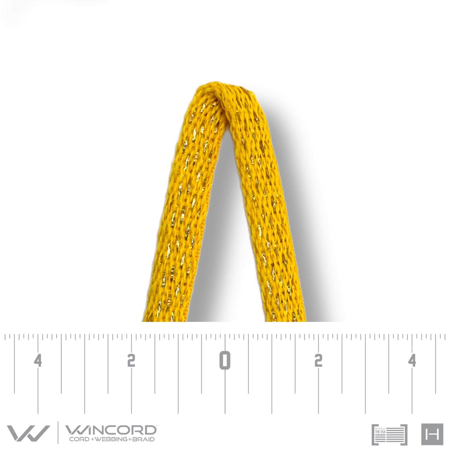 SPARKLE FLAT TUBULAR  | #885 | GOLD