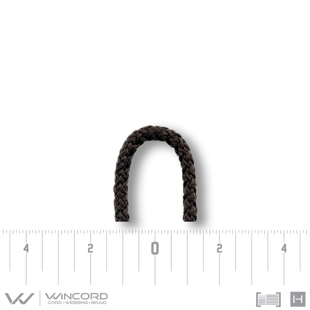 KNITTED POLY CORD | #1688L | BROWN