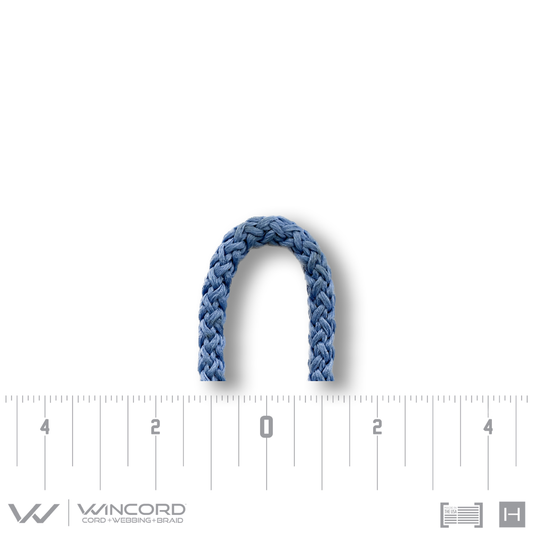 KNITTED POLY CORD | #1688L | COLUMBIA BLUE