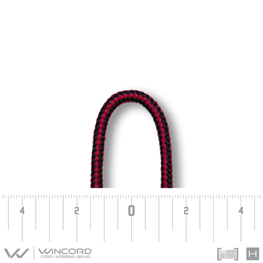 ROUND HIKER CORD | #16898 | BLACK/RED