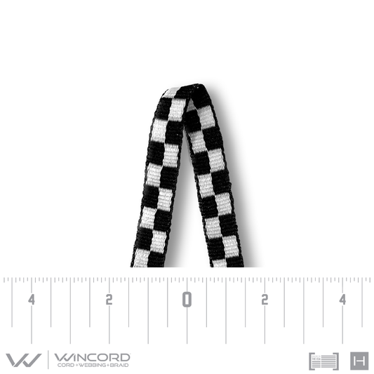 CHECKERBOARD WOVEN | #2702 | BLACK/WHITE