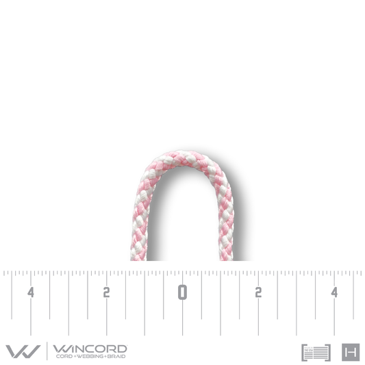 BASKETWEAVE BRAID | #5 | PRESLEY PINK/WHITE