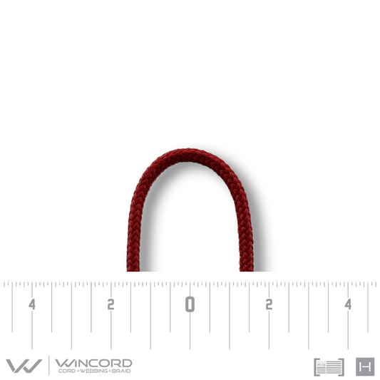 ROUND BRAID | #4 | MAROON