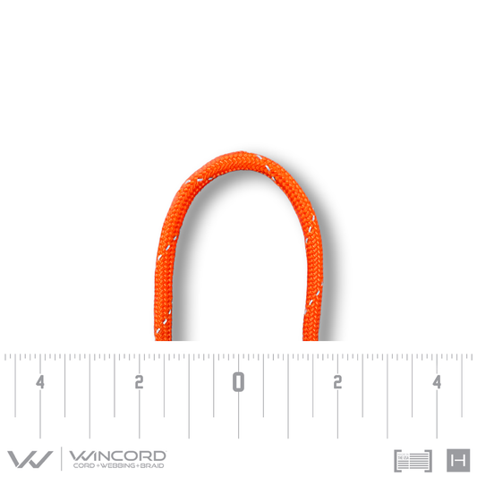 550 PARACORD | #550 | SAFETY ORANGE REFLECTIVE