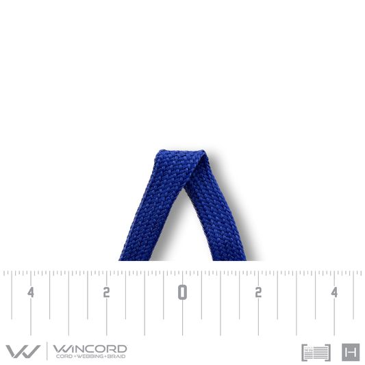 FLAT TUBULAR BRAID | #887 | ROYAL BLUE