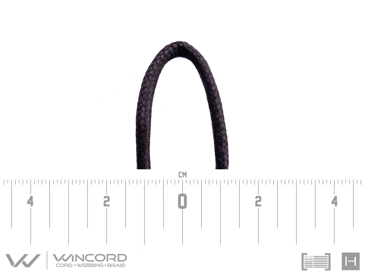 WINCORD® GLAZED ROUND LACES | LARGE | 4 MM | 0.2 IN