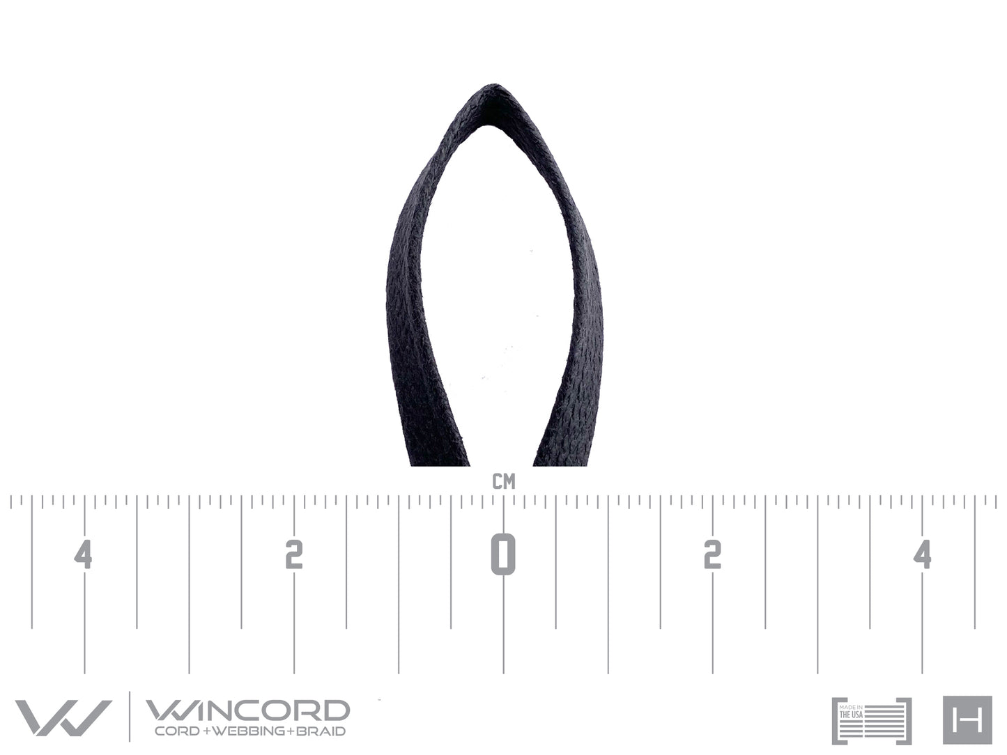 WINCORD® GLAZED FLAT LACES | LARGE | 6 MM | 0.25 IN