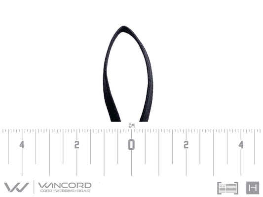 WINCORD® GLAZED FLAT LACES | MEDIUM | 4 MM | 0.2 IN