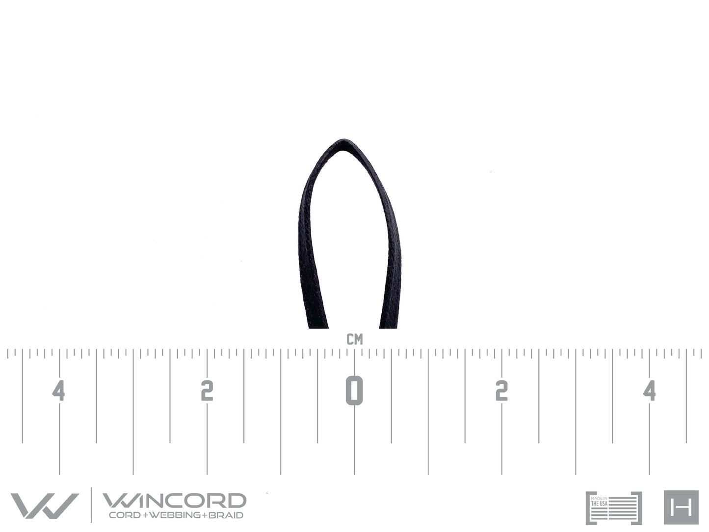 WINCORD® GLAZED FLAT LACES | SMALL | 3 MM | 0.15 IN