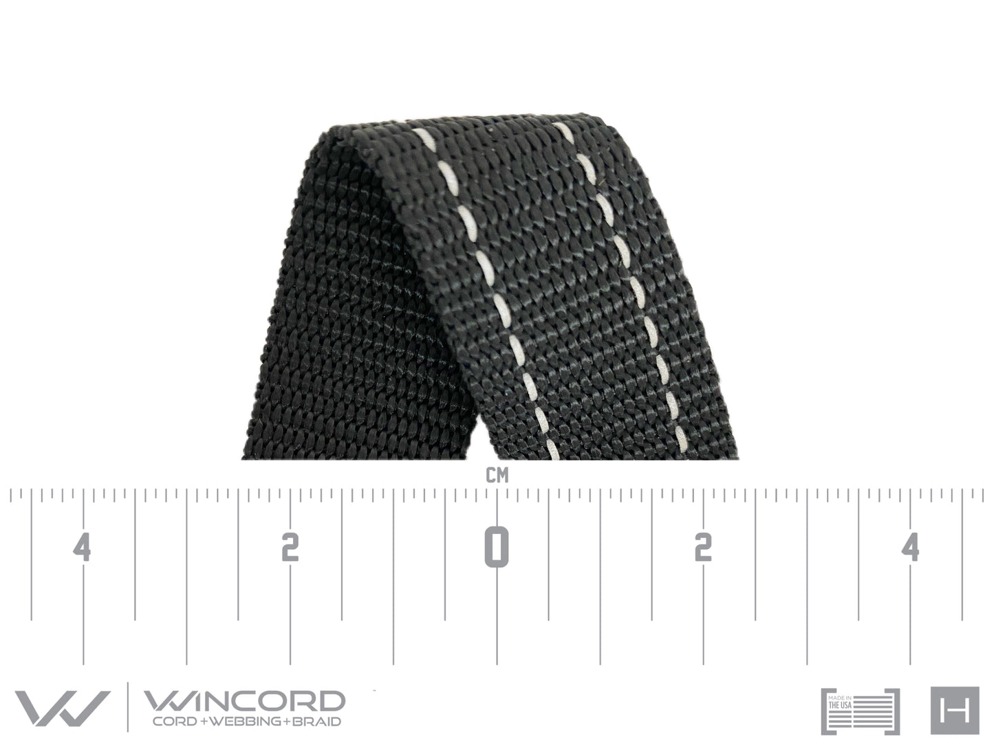 WINCORD® NYLON REFLECTIVE WEBBING / TAPE | EXTRA LARGE | 25 MM | 1 IN