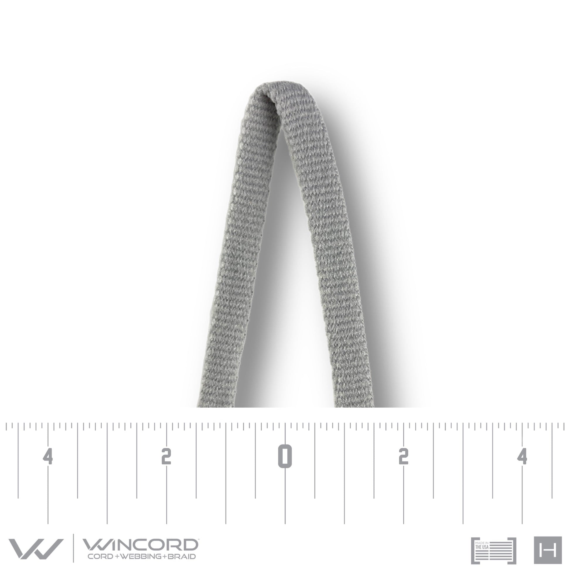 FLEXON™ FLAT TUBULAR WEAVE | #201 | CLASSIC GREY – Wincord