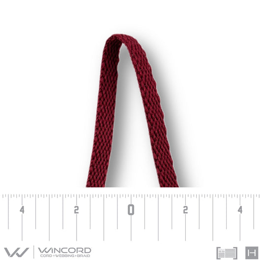 FLAT BRAID | #44 | MAROON