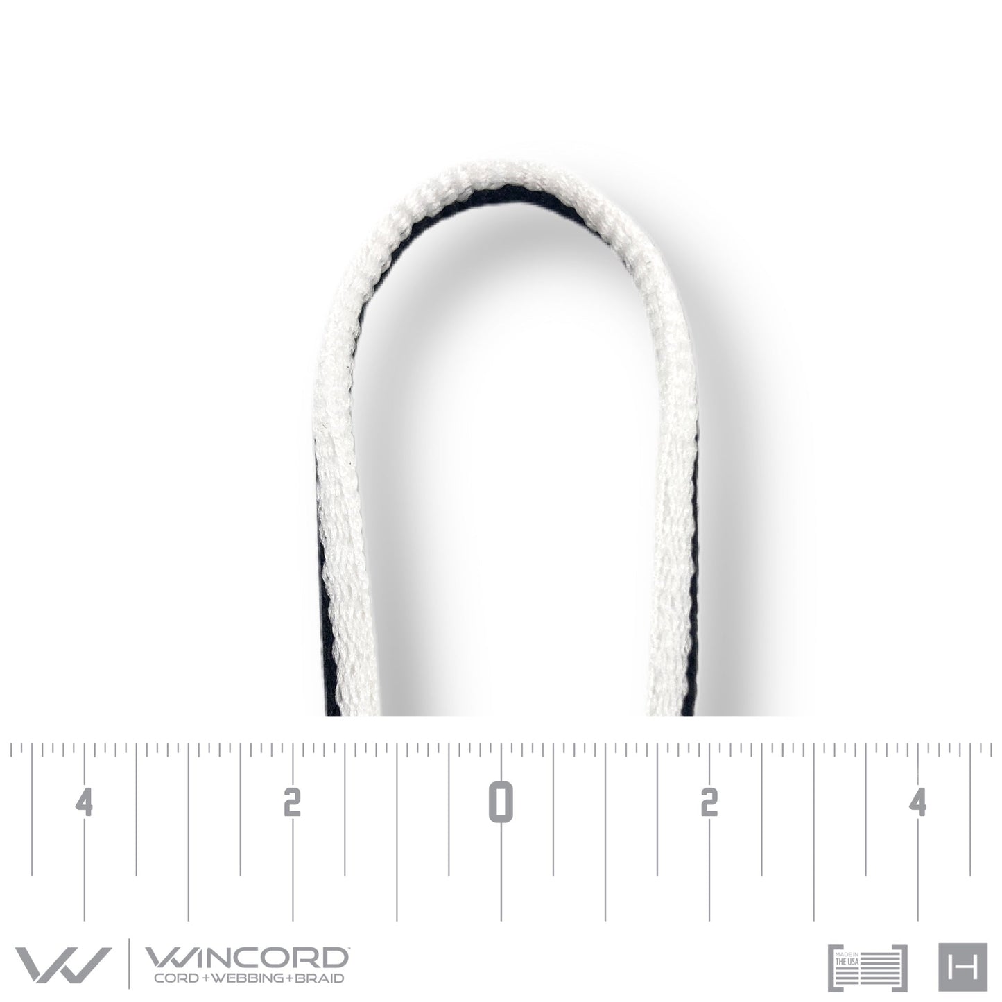 OVAL WOVEN | #1150 | BLACK/WHITE STRIPE